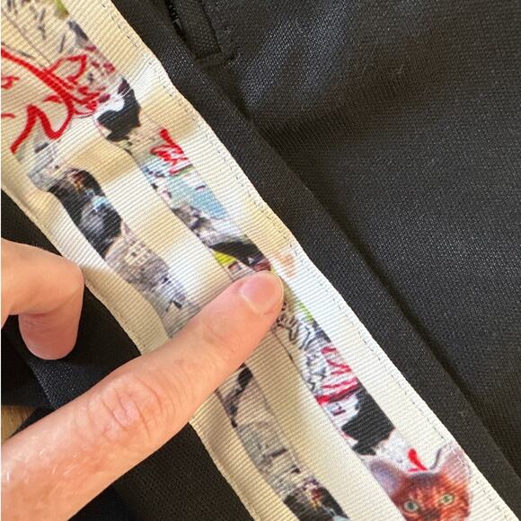 Adidas x Topshop - City College Tracksuit Jacket and Pants in Black & White - Picture 4 of 6